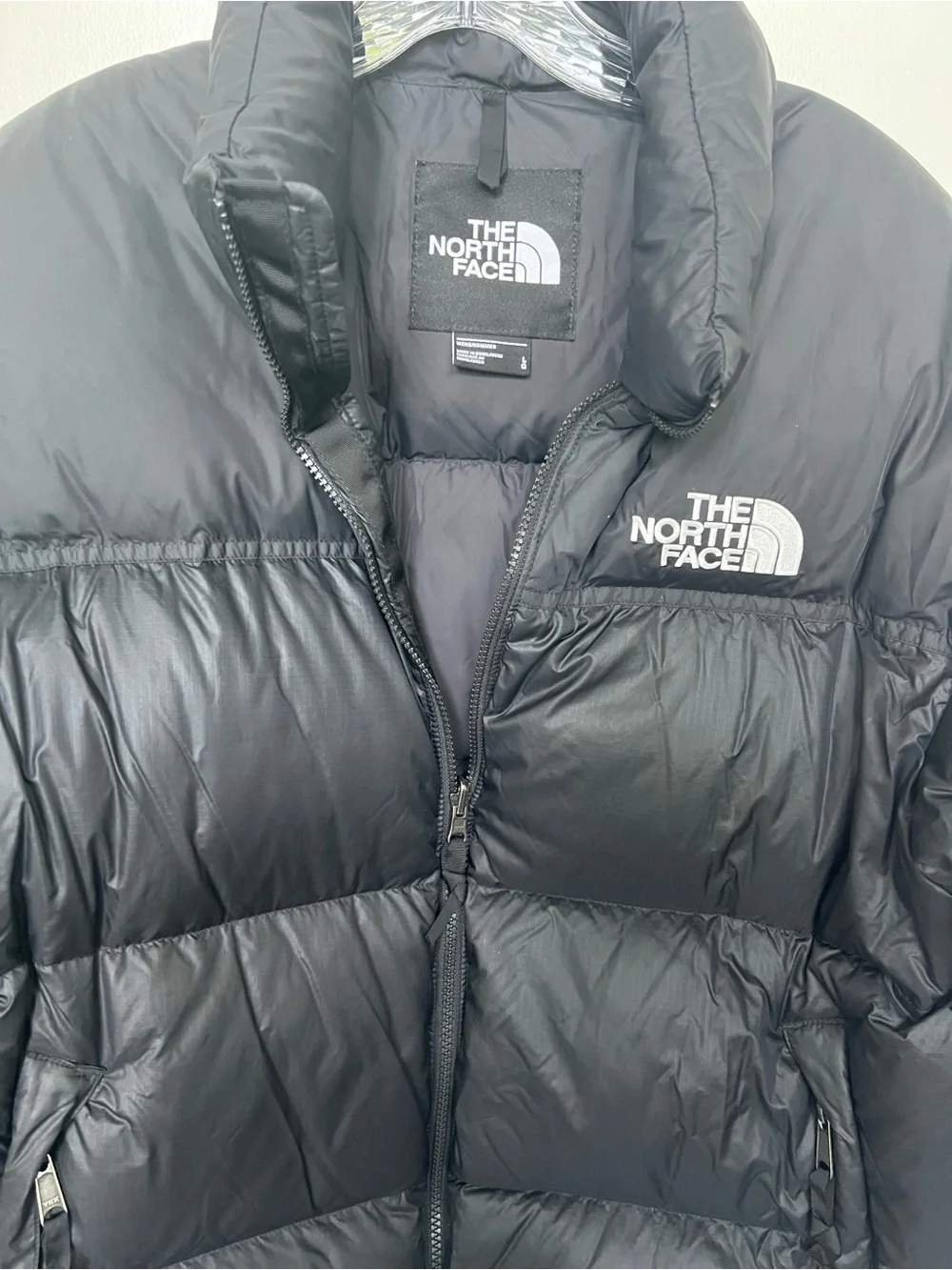 The North Face Men's Black Insulated nuptse Puffer Jacket
